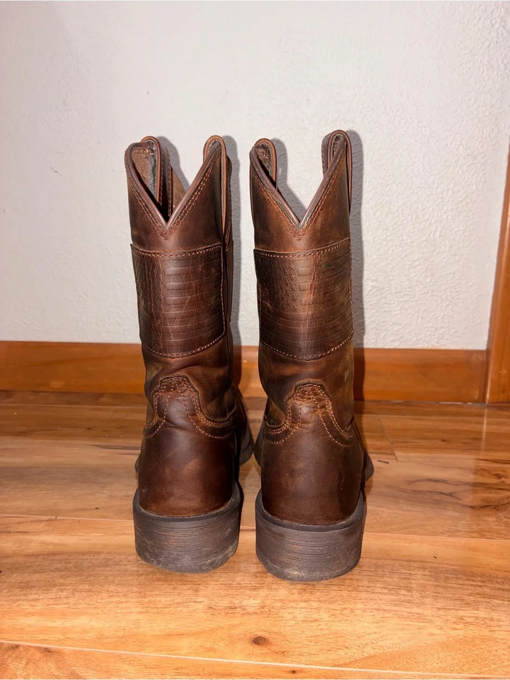 Ariat Men’s Rambler Patriot Western Flag Square Toe Boots- size 7 D